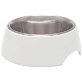 Loving Pets Ice White Retro Bowl