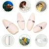 11cm Cuttlebone Cuttlefish Sepia Bone Cuttle Fish Bird Food Calcium Pick Stone Pet Parrots Hamster Bird Toy Accessories