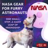 Nylon Dog Collar Adjustable for Large Dogs Small Medium Dogs for Boy Girl Dog Collars with Durable Plastic Buckle 12-19 inch Neck x 1 inch Wide Nasa P