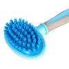 Dog brush High Quality Silicone Pet Dog Cat Grooming Comb Brush for Bathing Cleaning Massage Plastic Brush Comb for Dogs Cats