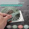 Round Silicone Drain Hair Catcher Drain Cover Hair Trap Kitchen Sink Strainer Bathroom Shower Bath Stopper Filter For Kitchen